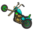 Cute Cyan Chopper Default