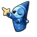 Cute Dandy's World Astro and Star Pillow Pointer