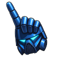 Cute Dark Trooper Blaster Blue Pointer