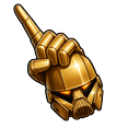 Cute Dark Trooper Blaster Gold Pointer
