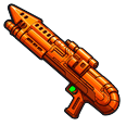 Cute Dark Trooper Blaster Orange Default