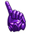 Cute Dark Trooper Blaster Purple Pointer