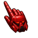 Cute Dark Trooper Blaster Red Pointer