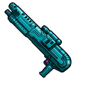 Cute Dark Trooper Blaster Teal Default