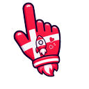 Cute Denmark Rocket Pointer