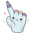 Cute Dinosicorn Pointer