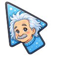 Cute Einstein Blue Default