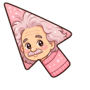 Cute Einstein Pink Default
