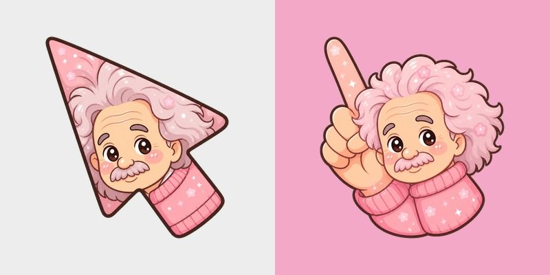 Cute Einstein Pink