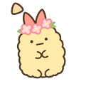 Cute Fried Shrimp Tail Default