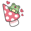 Cute Frog Mushroom Default