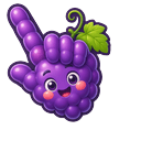 Cute Grape Cursor Pack Pointer