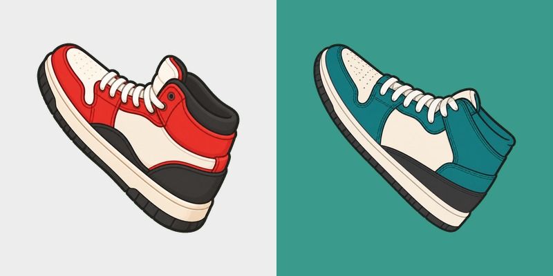 Cute High-Top Sneaker
