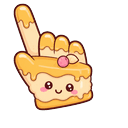 Cute Honey Cake Pointer