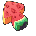 Cute Juicy Watermelon Default
