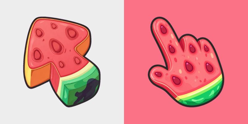 Cute Juicy Watermelon