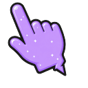 Cute Lavender Bolt Pointer