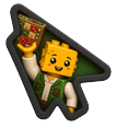Cute LEGO Minecraft Advent Calendar Pointer