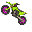 Cute Lime Motocross Default