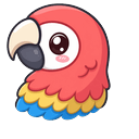 Cute Macaw Head Default