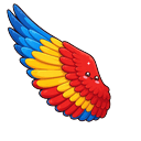 Cute Macaw Wing Default