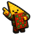 Cute Minecraft Advent Calendar Pointer