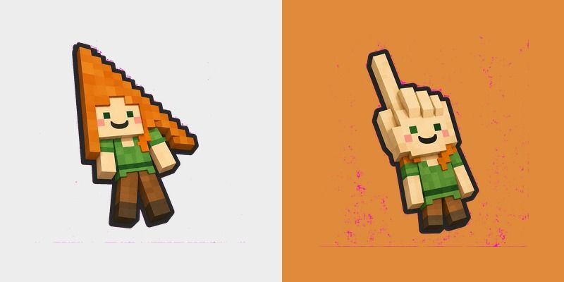 Cute Minecraft Alex