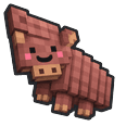 Cute Minecraft Armadillo Default
