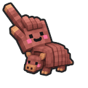 Cute Minecraft Armadillo Pointer