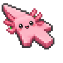 Cute Minecraft Axolotl Default