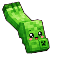 Cute Minecraft Creeper Pointer