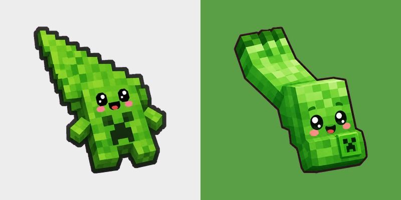 Cute Minecraft Creeper