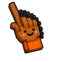 Cute Minecraft Makena Pointer