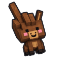 Cute Minecraft Mule Pointer