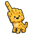 Cute Minecraft Ocelot Pointer