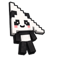 Cute Minecraft Panda Default