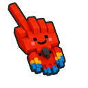 Cute Minecraft Parrot Pointer