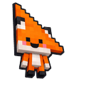 Cute Minecraft Red Fox Default