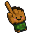 Cute Minecraft Sunny Pointer