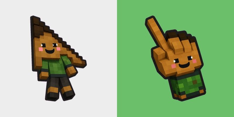 Cute Minecraft Sunny