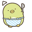 Cute Mint Bird Spoon Default