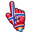 Cute Norway Rocket Pointer