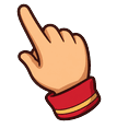 Cute One Piece Luffy Pointer