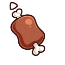 Cute One Piece Manga Meat Default