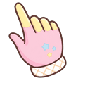 Cute Pastel Triple Scoop Pointer