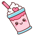 Cute Pink Milkshake Default