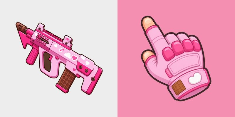 Cute Pink Rifle