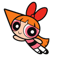 Cute Powerpuff Blossom Pink Default
