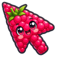 Cute Raspberry Cursor Pack Default