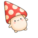 Cute Red Mushroom Default